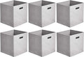 Amazon Basics Collapsible Cube Storage Organizer Bins, 10.5 x 10.5 x 11 inches by AmazonBasics
