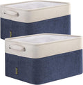 BALEINE 2 Pack Fabric Storage Bins by BALEINE