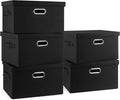 Medium 15" 21 Quart Collapsible Stackable Storage Bins by GraciadecoStorage