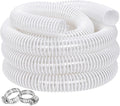 Dust Collection Hose 1-1/2 in × 5 ft Heavy Duty Clear Flexible PVC Reinforced by ZY-hosetube
