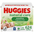 Huggies Natural Care Sensitive Baby Wipes, Hypoallergenic, 99% Purified Water by Huggies%C2%AE