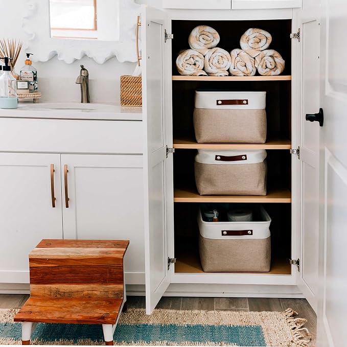 OrganiHaus Extra Large Fabric Storage Bins - Image 6