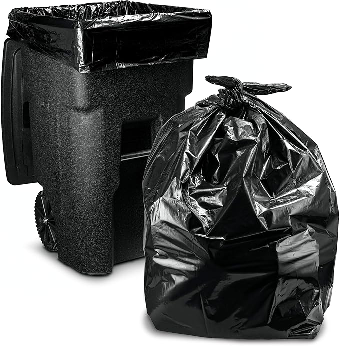 Tasker 65 Gallon Trash Bags Heavy Duty | 50 Count - Image 4