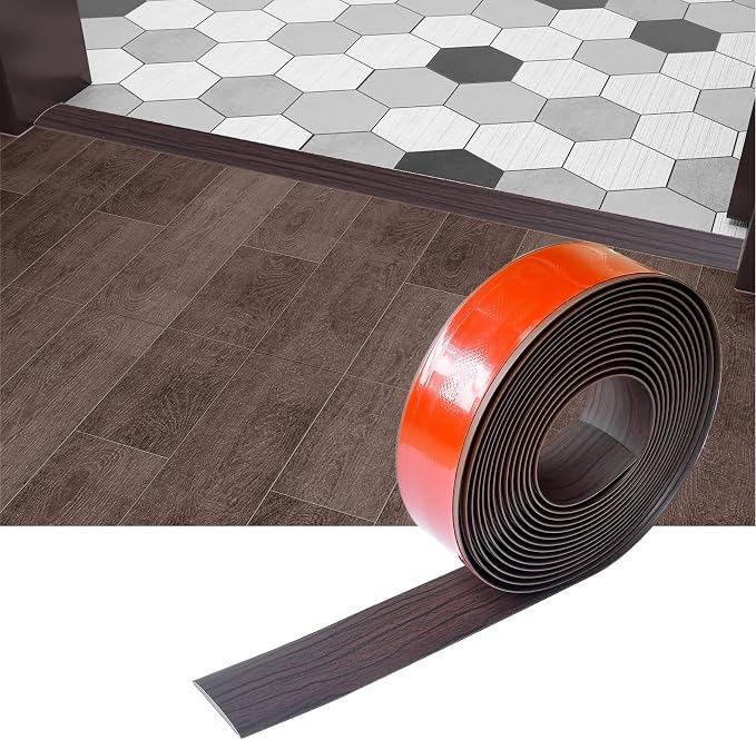 Floor Transition Strip & Self Adhesive Floor Vinyl Floor Edge Trim Laminate by HJHUAJ