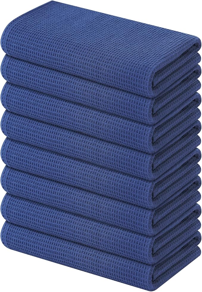 Homaxy 100% Cotton Waffle Weave Kitchen Towels by Homaxy