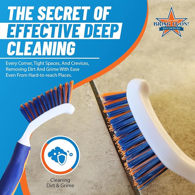 Bring It On Grout Cleaning Brush – Crevice Cleaning Brush - Image 6