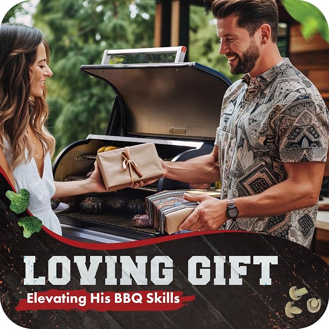 KITCHEN PERFECTION XL Silicone Smoker Oven Gloves-Extreme Heat Resistant BBQ - Image 7