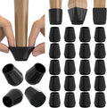 24PCS Extra Small Silicone Chair Leg Floor Protectors by Violibar