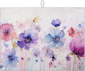 Watercolor Flowers Dish Drying Mat by VisittheDuibelproduct