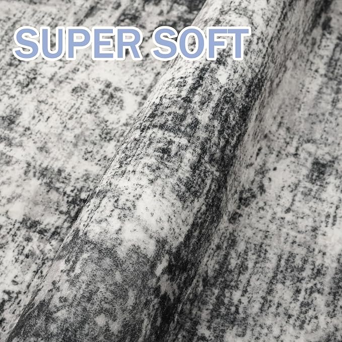 IOHOUZE Modern Abstract Area Rugs 6x9 Ft Washable Rugs - Image 6