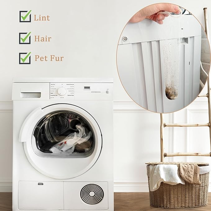 150 Pack Lint Traps for Washing Machine Hose - Image 3
