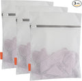 Polecasa 3Pcs 12 x 16 Inches Extra Durable 125g Diamond Mesh Laundry Bags by Polecasa