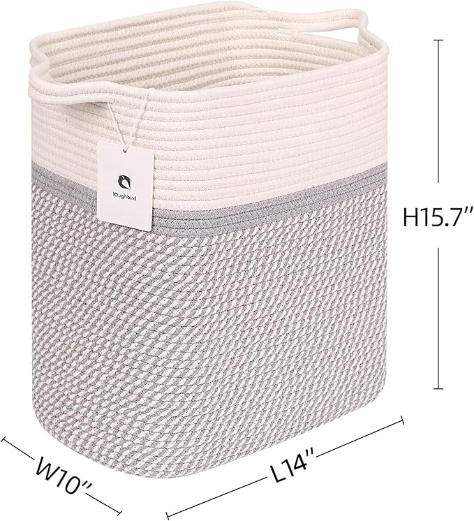 Medium and Large Woven Basket//With Handle, Used - Image 6