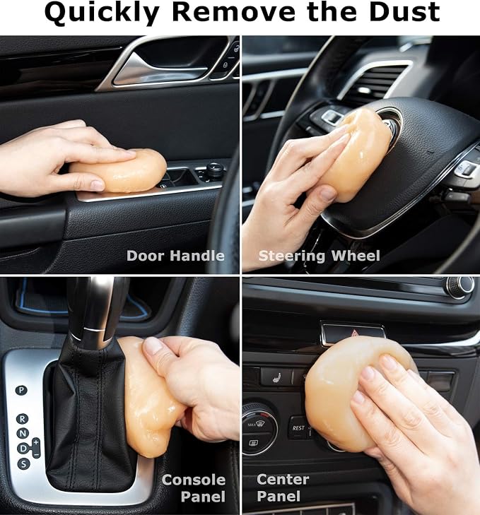 TICARVE Cleaning Gel for Car Detail Putty Cleaning Gel Auto Detail Tools Car - Image 3