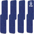 8 Pack 16.5 inch Reusable Mop Pads Microfiber Spray Mop Replacement Heads by H-Gamely