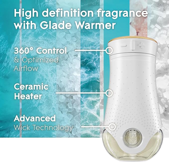 Glade PlugIns Refills Air Freshener, Sky & Sea Salt, Scented and Essential Oils - Image 6
