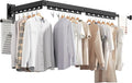 Wall Mounted Clothes Hanger, Aluminum Clothes Drying Rack, Space Saver by ZdwCyl