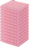 Homaxy 100% Cotton Terry Kitchen Dish Cloths, Ultra Soft and Absorbent Dish by Homaxy