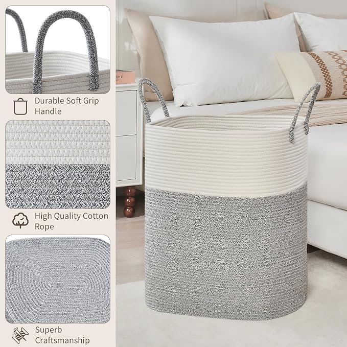 Laundry Basket with Handles - Image 4