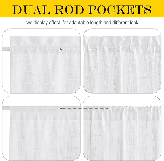 NICETOWN Door Curtains for Doorway, Light Blocking Privacy Back Door Curtain 80 - Image 5