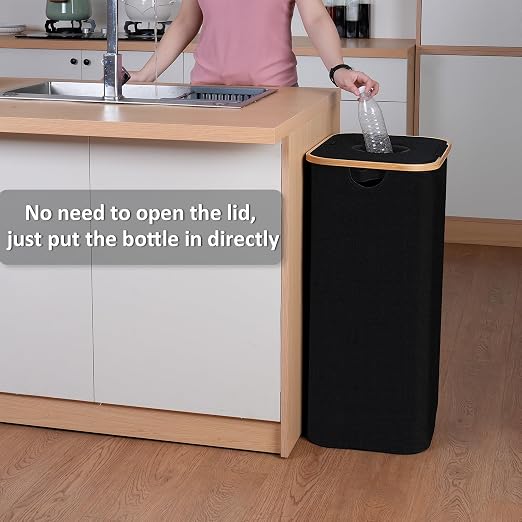 29 Gallons Recycling Bins for Kitchen, Indoor Recycle Bins - Image 5