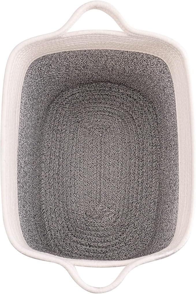 Medium and Large Woven Basket//With Handle, Used - Image 6