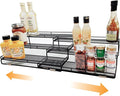 3 Tier Wide Expandable Cabinet Spice Rack Organizer by DOTORYDESIGN