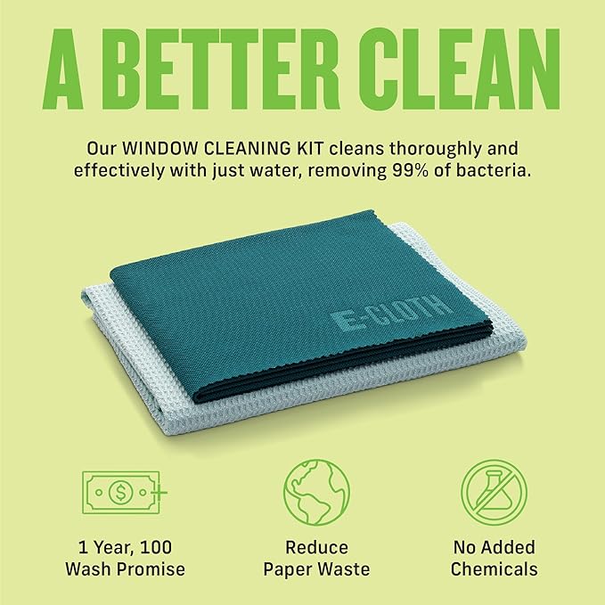 E-Cloth Microfiber Cleaning Cloth Glass Kit - Image 5