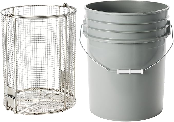 Dip N’ Drain – The Ultimate Stainless Steel Parts Cleaning Basket | Fits Any by AnySizeBasket