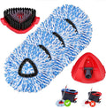 4 Pack Spin Mop Replacements Heads Compatible by WaIEJiemiHome