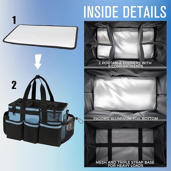 Wearable Cleaning Caddy, Cleaning Caddy Supplies Organizer - Image 4