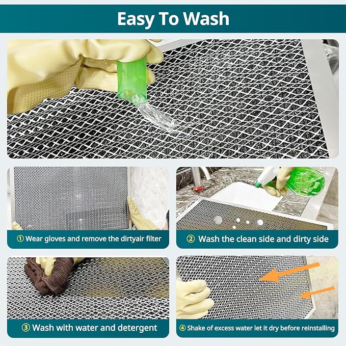Torjim 16x20x1 MERV8 Washable Electrostatic Air Filter - Image 6