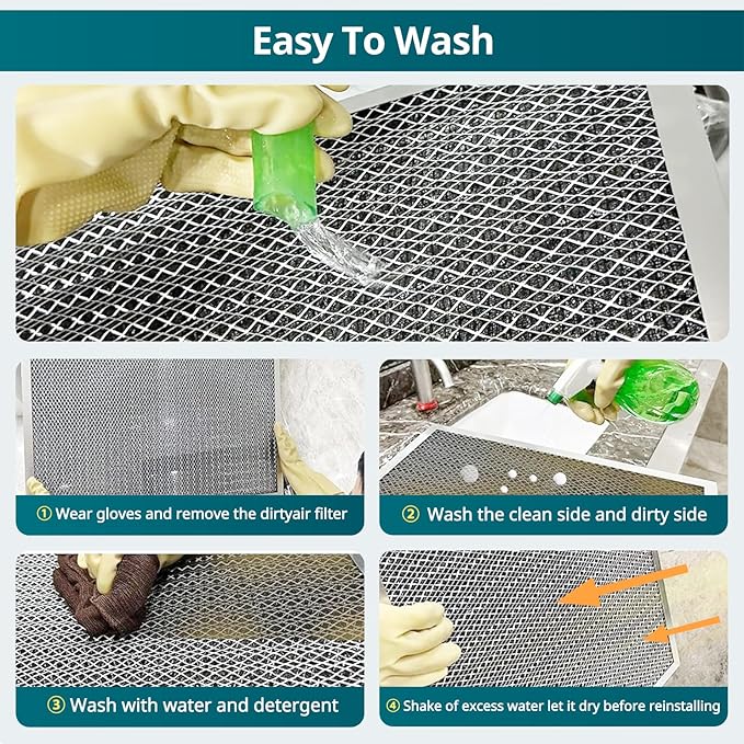 Torjim 20x30x1 Air Filter-MERV8, Washable & Reusable Electrostatic Air Filter - Image 6