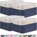 BALEINE 4 Pack Fabric Storage Bins by BALEINE