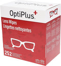 OptiPlus Eyeglass Lens Wipes l Pre-Moistened l Cleaning Wipes by OptiPlus