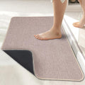 Bath Mat, Ultra Thin Bathroom Runner Rugs, Large Bath Mats by BosapDirect