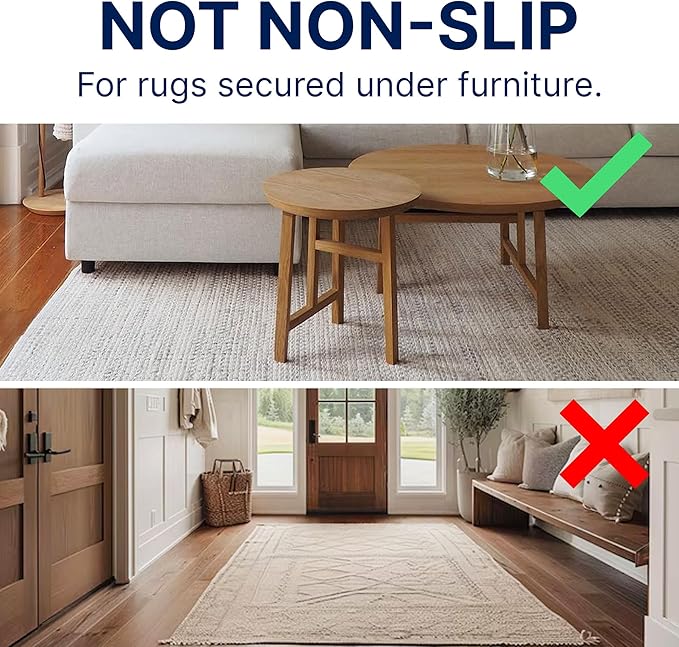 RUGPADUSA - Eco-Plush - 10'x14' - 3/8" Thick - 100% Felt - Extra Cushioned Rug - Image 2