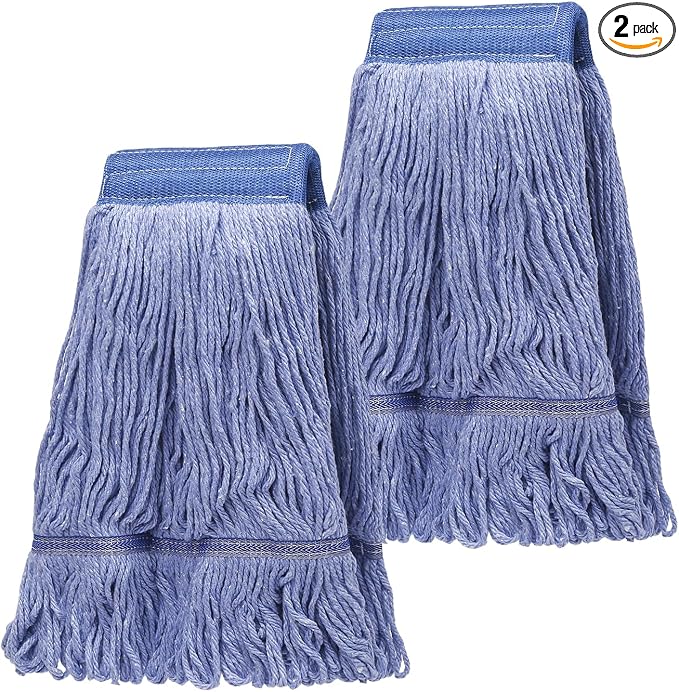 2 Pack Mop Head Replacement, Cleaning Heavy Duty Mop Head Commercial Replacement by Hakfhsd
