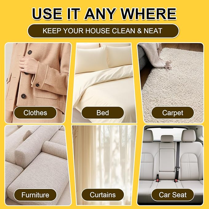Extra Sticky Lint Rollers for Pet Hair, 250 Sheets, Lint Remover for Dog Cat - Image 7