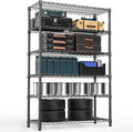4080 lbs Steel Storage Shelving 6-Tier Utility Shelving Unit Steel Organizer by MEIGAOPLASTICANDMETALHKCOLIMITED