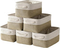 Small Storage Baskets for shelves, Fabric Storage Baskets for closet, by Sacyic