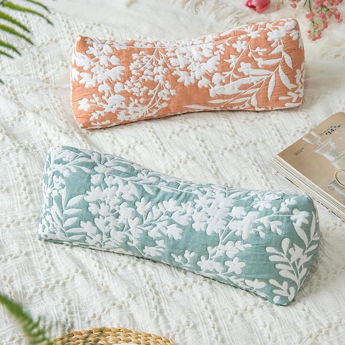 Buckwheat Neck Support Pillow Cervical Neck Cylinder Bolster Pillow, Buckwheat - Image 9