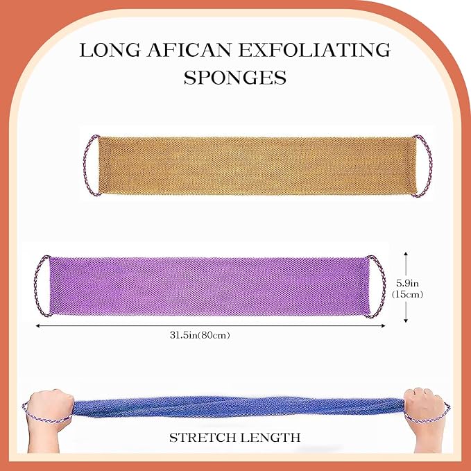 Dr.Pedi 3 Pieces African Net Sponge - Image 7