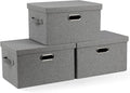 Medium 15" 21 Quart Collapsible Stackable Storage Bins by GraciadecoStorage