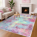 IOHOUZE Abstract Area Rugs 6x9 Ft Washable Rugs by iOhouze