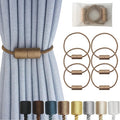 Magnetic Curtain Tiebacks 6 Pack Khaki Curtain Rope Tieback Curtain Holders by CURTAINTIEBACKS