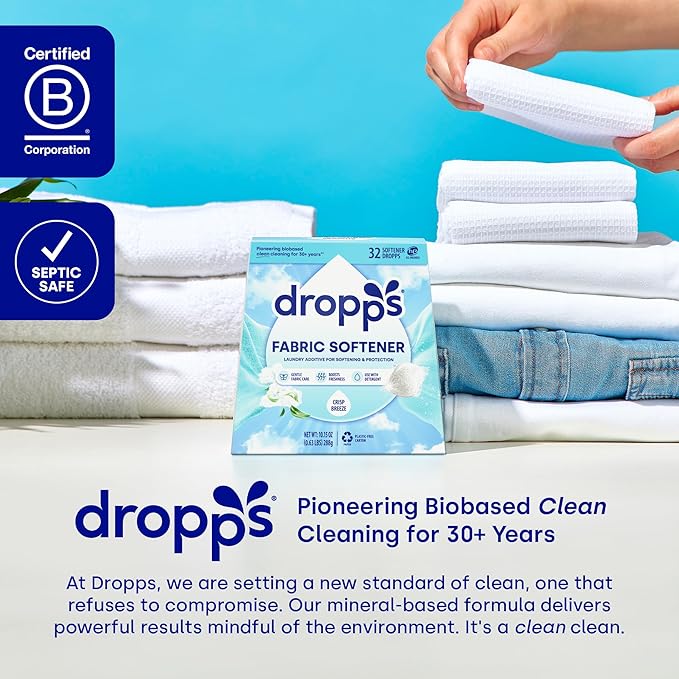 Dropps Laundry Fabric Softener Pods, Unscented - Image 6