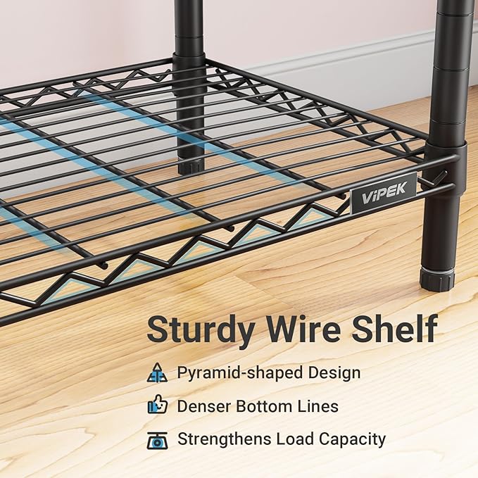 VIPEK V40 Wire Garment Rack Heavy Duty Clothes Rack - Image 9