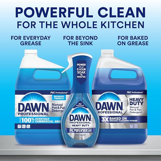Dawn Professional Manual Pot and Pan Detergent, Dish Soap, Liquid Concentrate - Image 6