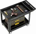 DWVO Utility Service Cart on Wheels, 45 X 25 in 550 LBS Heavy Duty Rolling Cart by DWVO